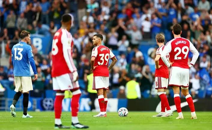 Arsenal musste eine vernichtende 0-3-Auswärtsniederlage gegen Brighton FC hinnehmen.